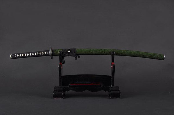 FULLY HAND FORGED CLAY TEMPERED SAMURAI KATANA SWORD - buyblade