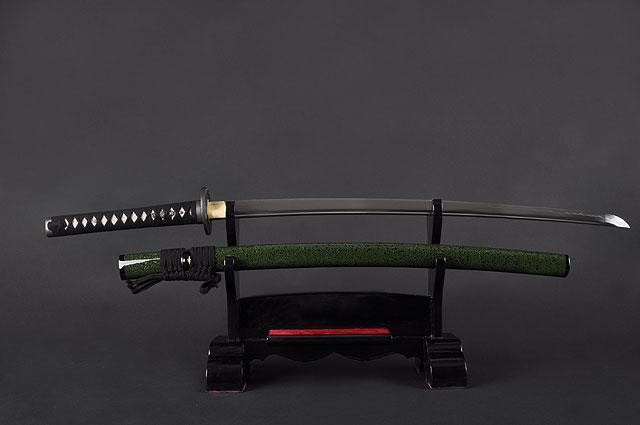 FULLY HAND FORGED CLAY TEMPERED SAMURAI KATANA SWORD - buyblade