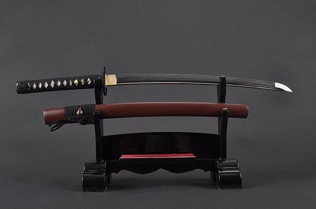 FULLY HAND FORGED FULL TANG JAPANESE SAMURAI WAKIZASHI SWORD - buyblade