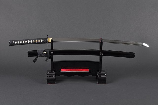 FULLY HANDMADE CLAY TEMPERED DAMASCUS JAPANESE SAMURAI KATANA SWORD - buyblade