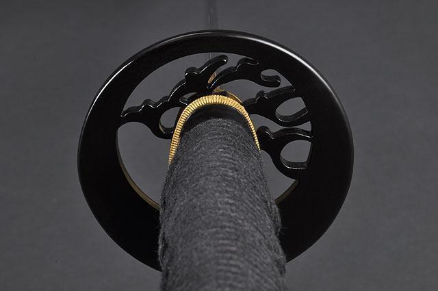 FULLY HANDMADE CLAY TEMPERED DAMASCUS JAPANESE SAMURAI KATANA SWORD - buyblade