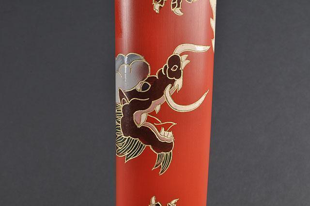 FULLY HAND FORGED RED JAPANESE SAMURAI KATANAS SWORDS - buyblade