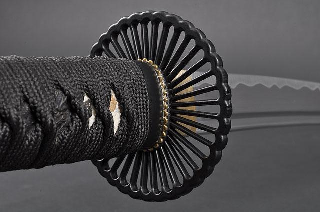 FULLY HANDMADE EMPIRE WHEEL ALUMINIUM ALLOY JAPANESE WAKIZASHI TRAINING SWORD - buyblade