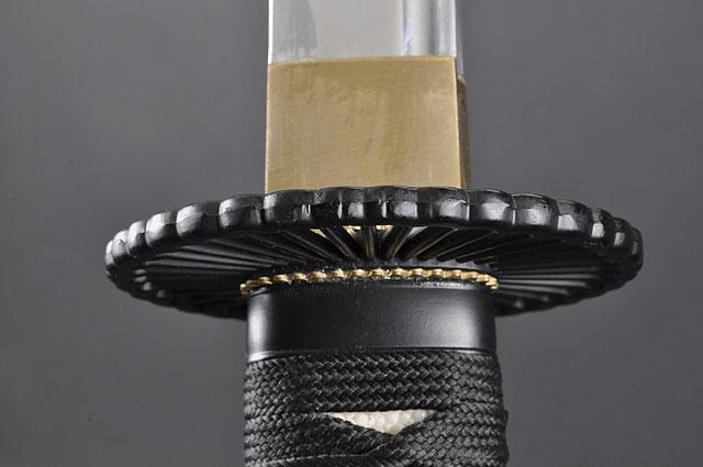 FULLY HANDMADE EMPIRE WHEEL ALUMINIUM ALLOY JAPANESE WAKIZASHI TRAINING SWORD - buyblade