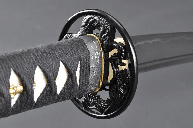 FULLY HANDMADE PRACTICAL DRAGON JAPANESE SAMURAI WAKIZASHI SWORD - buyblade