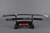 Black Mother Of Pearl Plum Blossom Katana — 1045 Carbon Steel, Hand Forged, Full Tang, Battle Ready